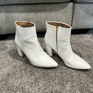 White booties